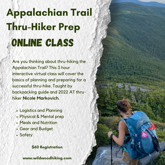 Appalachian Trail Thru-Hiker Prep: Online Class